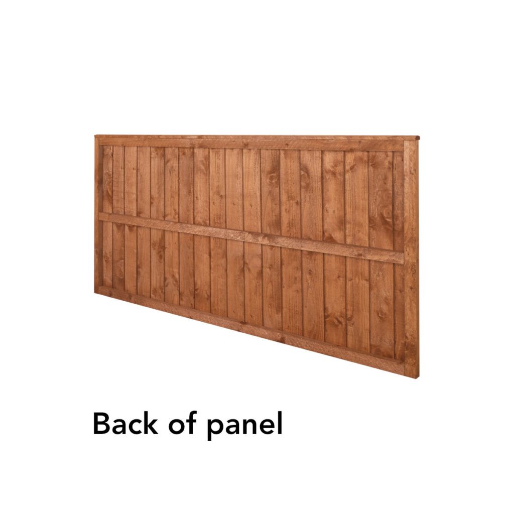 Forest Garden 6ft x 3ft Closedboard Fence Panel – Pack of 3 5013053191026 2